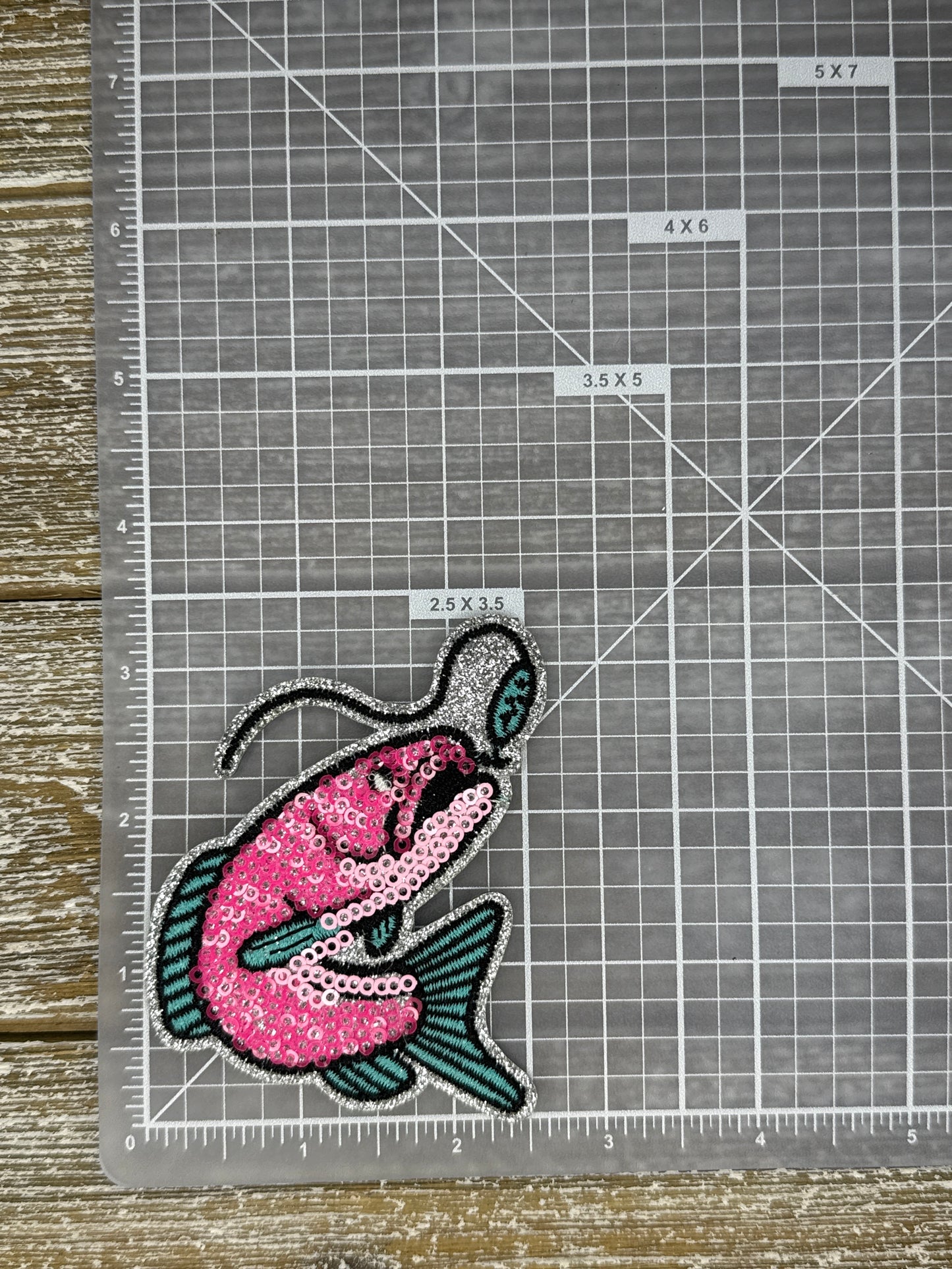 Pink Sequined Fish