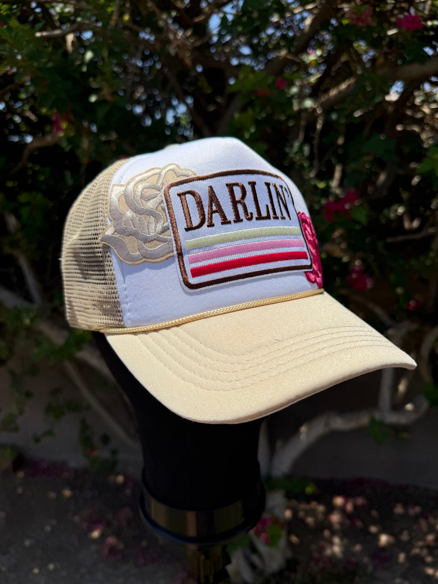 Darlin’ Floral Patch Hat