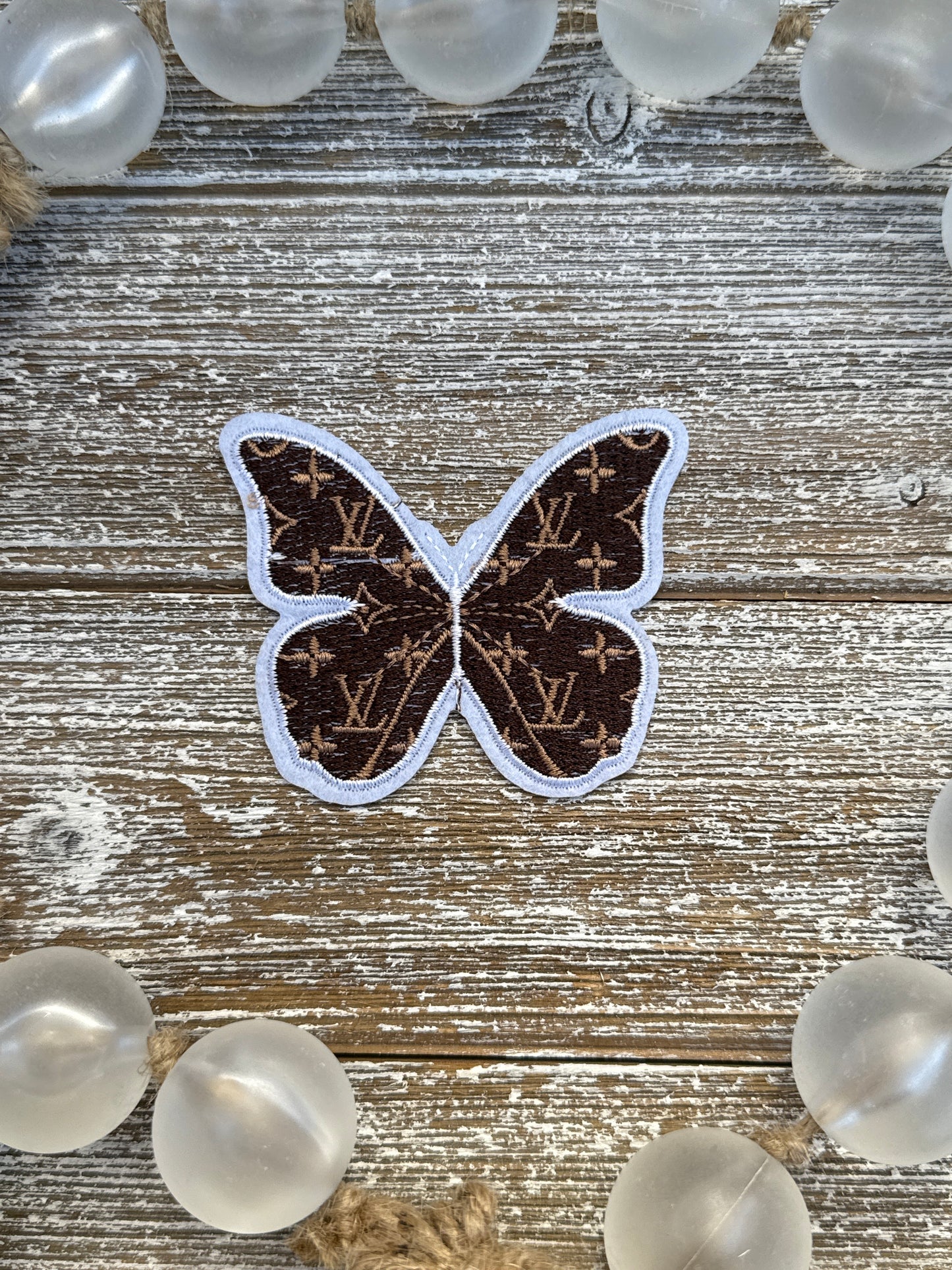 Brown and Tan LV Butterflies