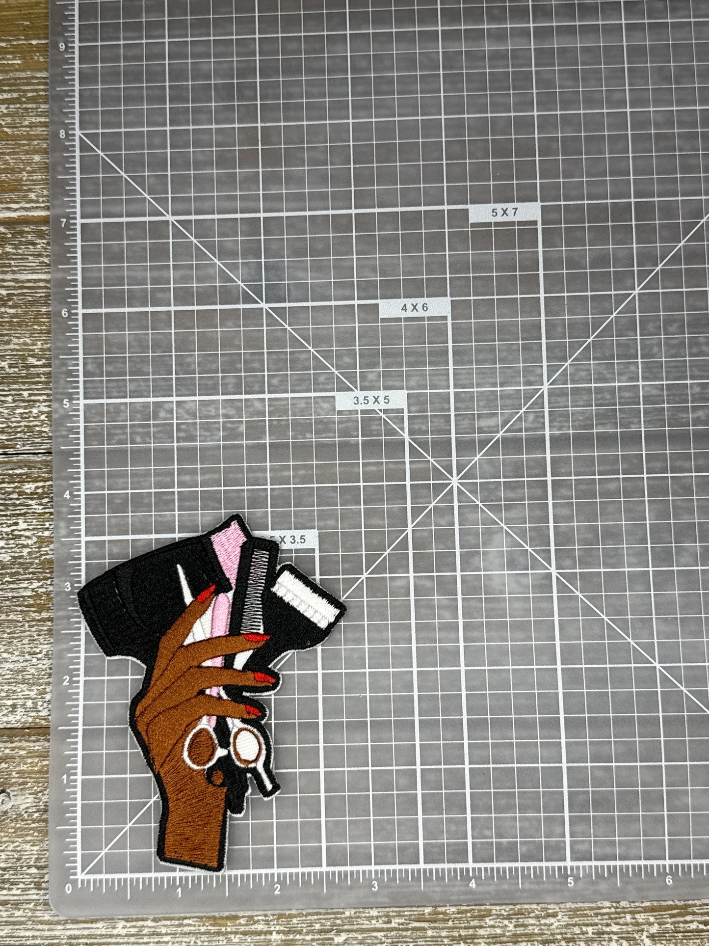 Hairdresser Hand With Tools