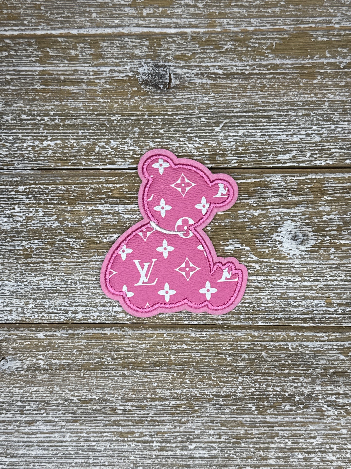 LV Bear Faux Leather