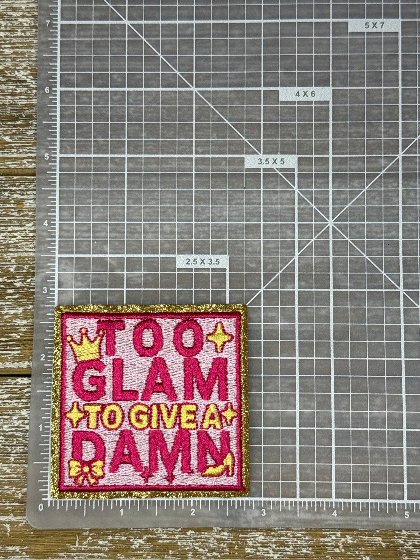 Too Glam To Give A Damn