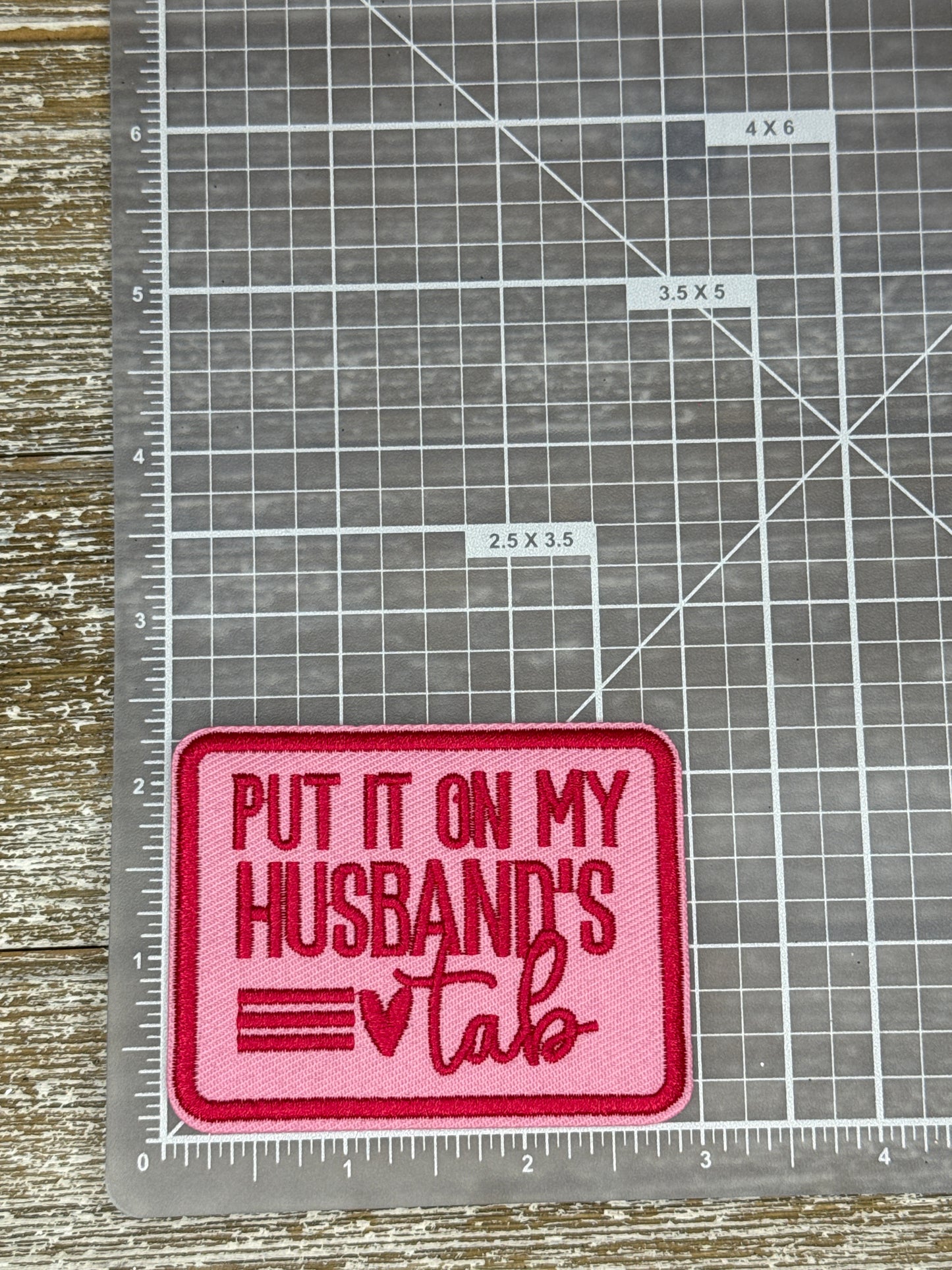 Put It On My Husband’s Tab