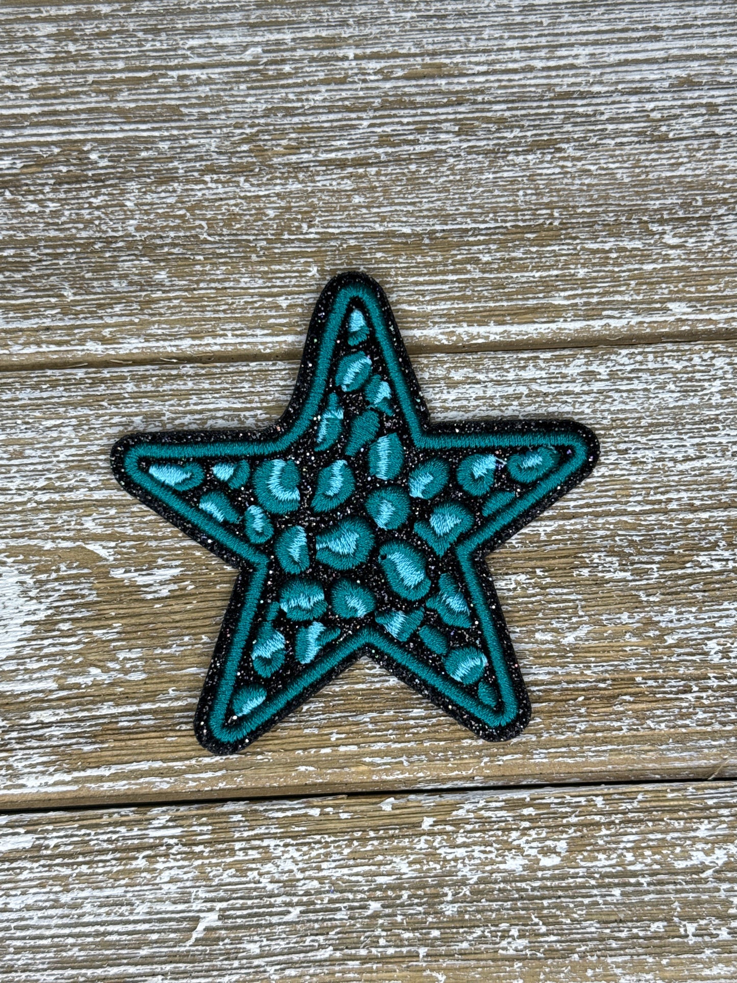 Glitter Leopard Stars