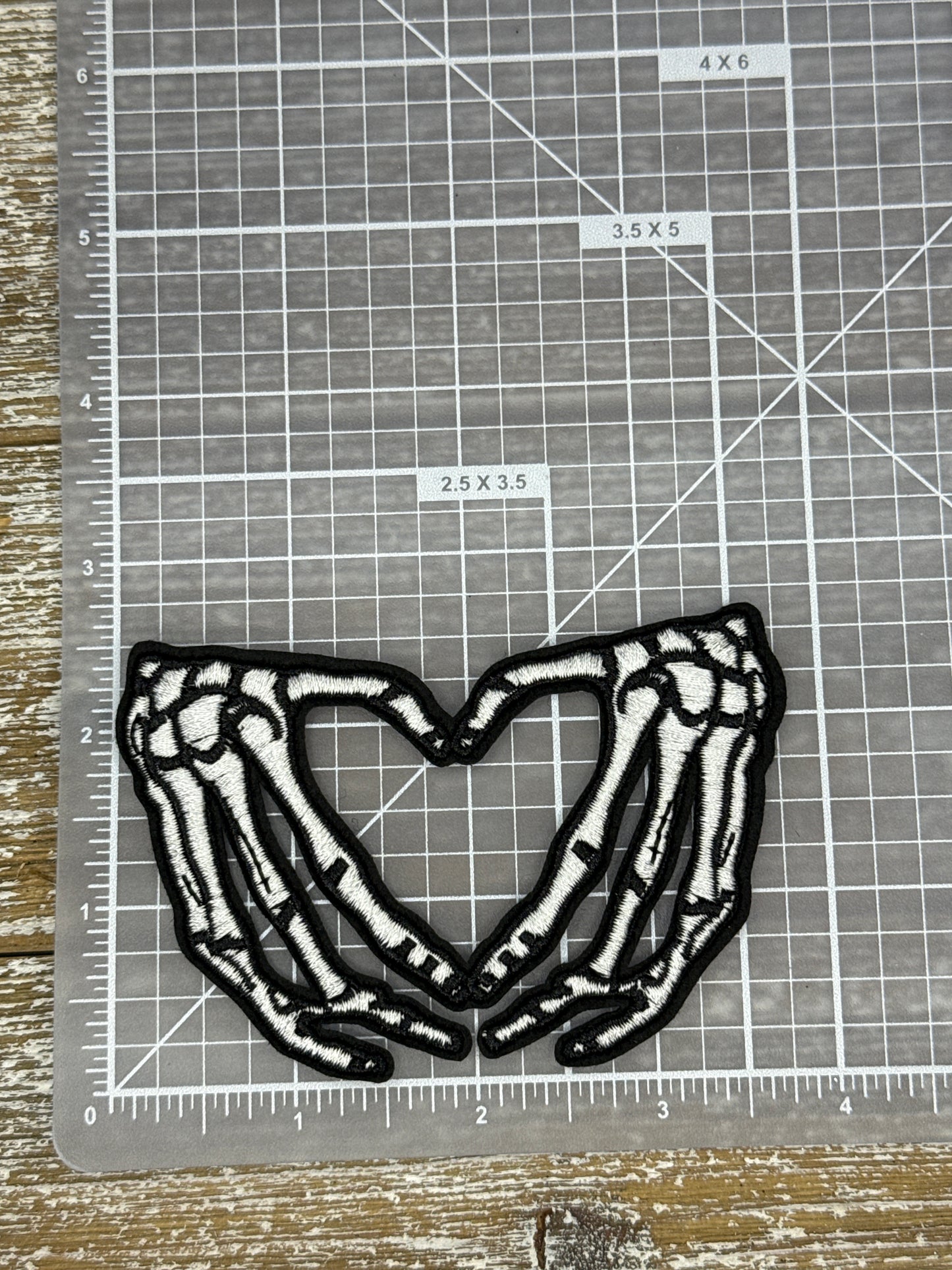 Skeleton Hand Heart