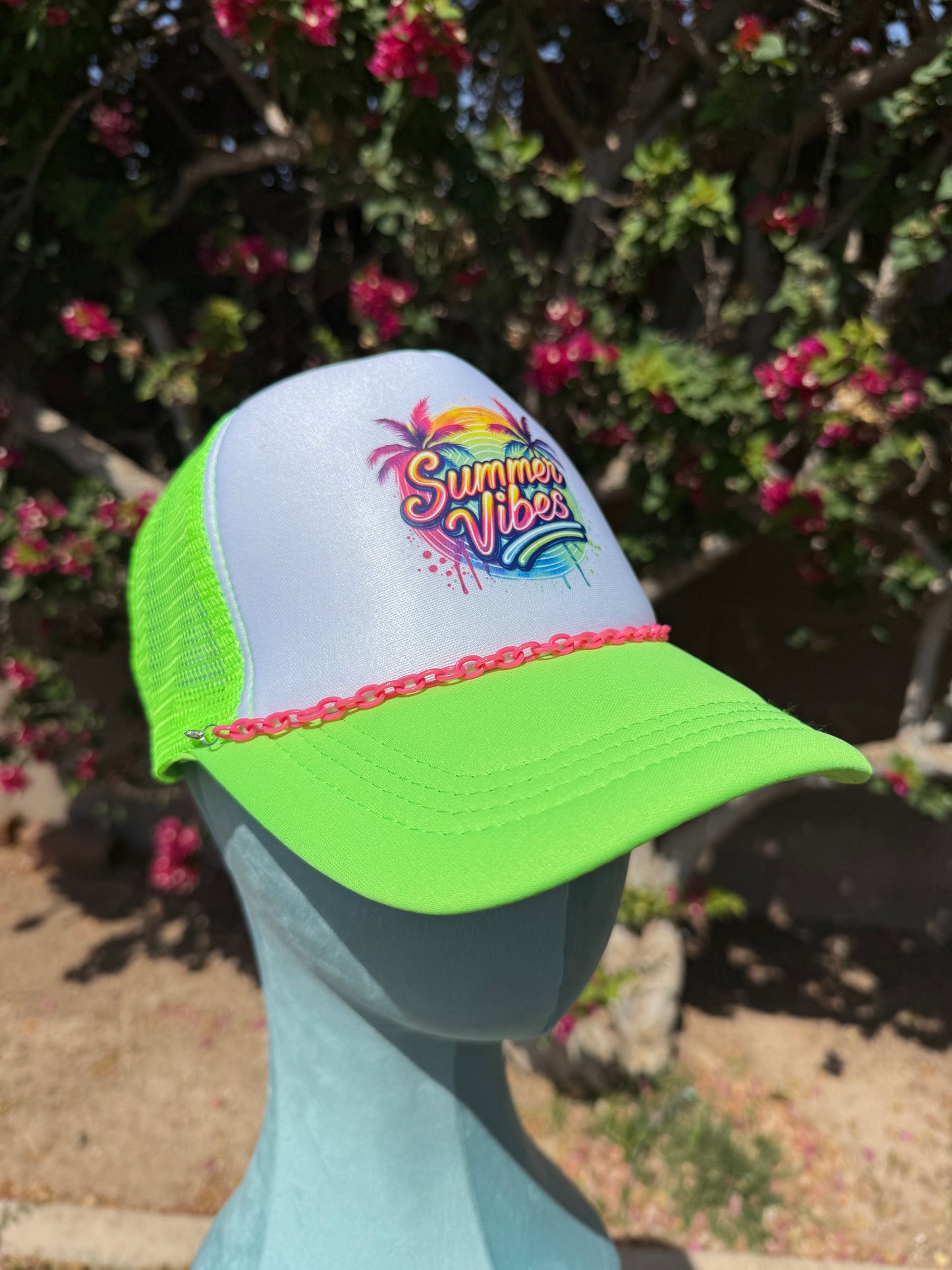 Summer Vibes DTF Print Hat