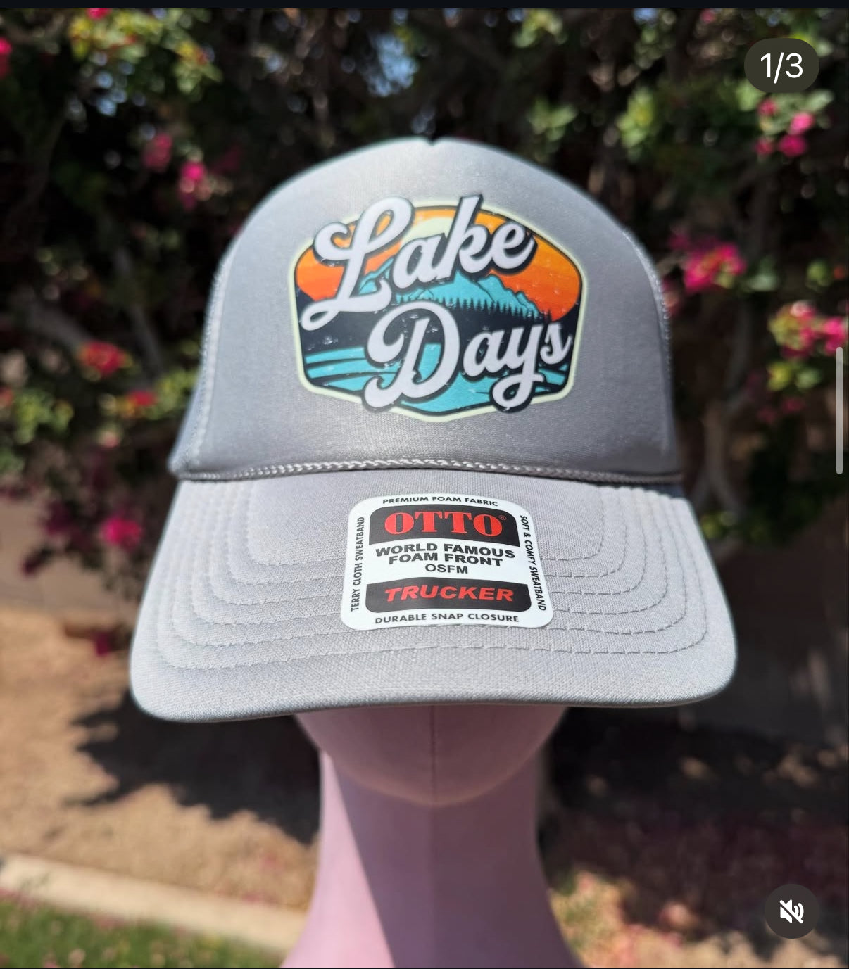 Lake Days DTF Print Hat