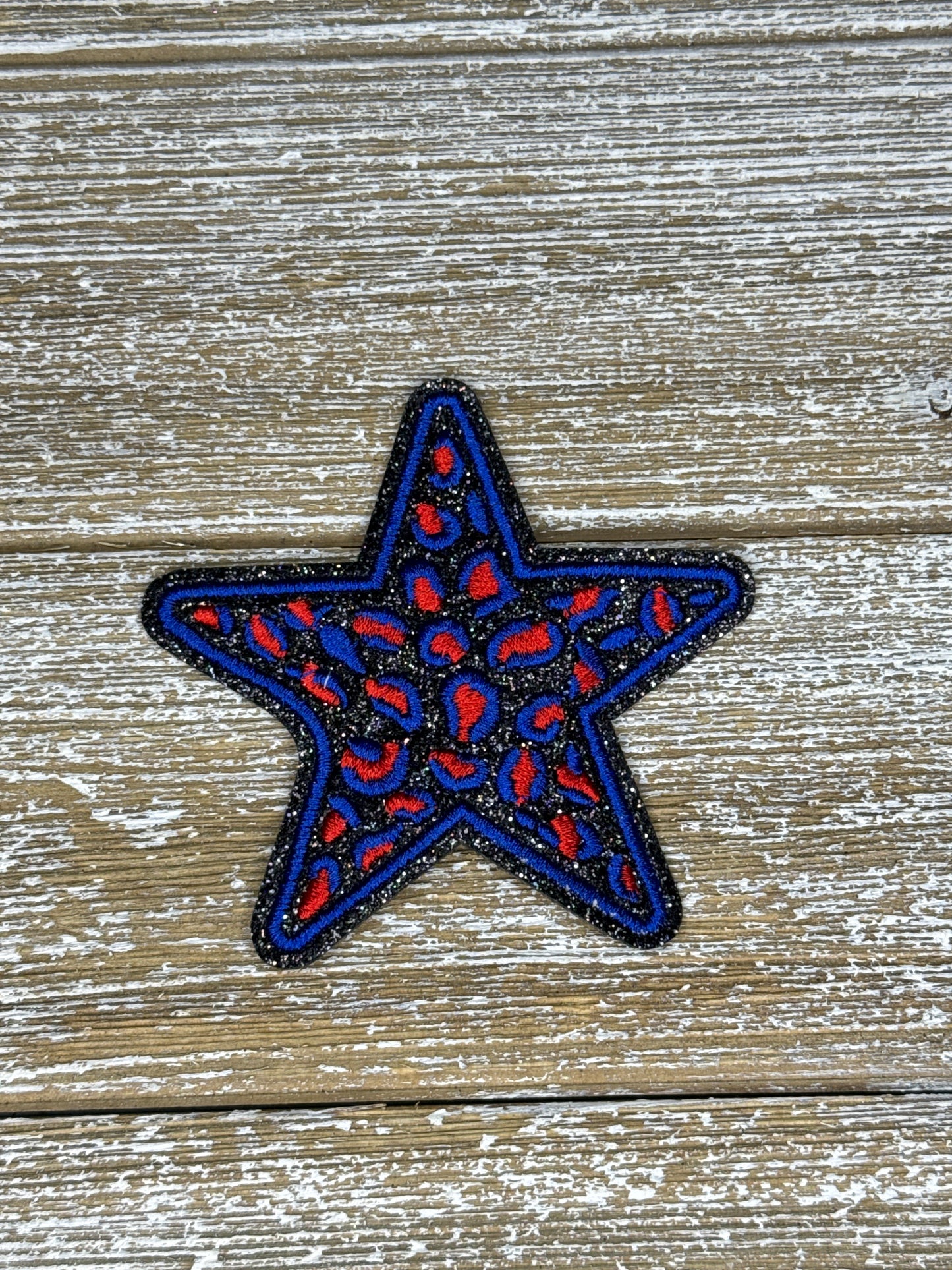 Glitter Leopard Stars
