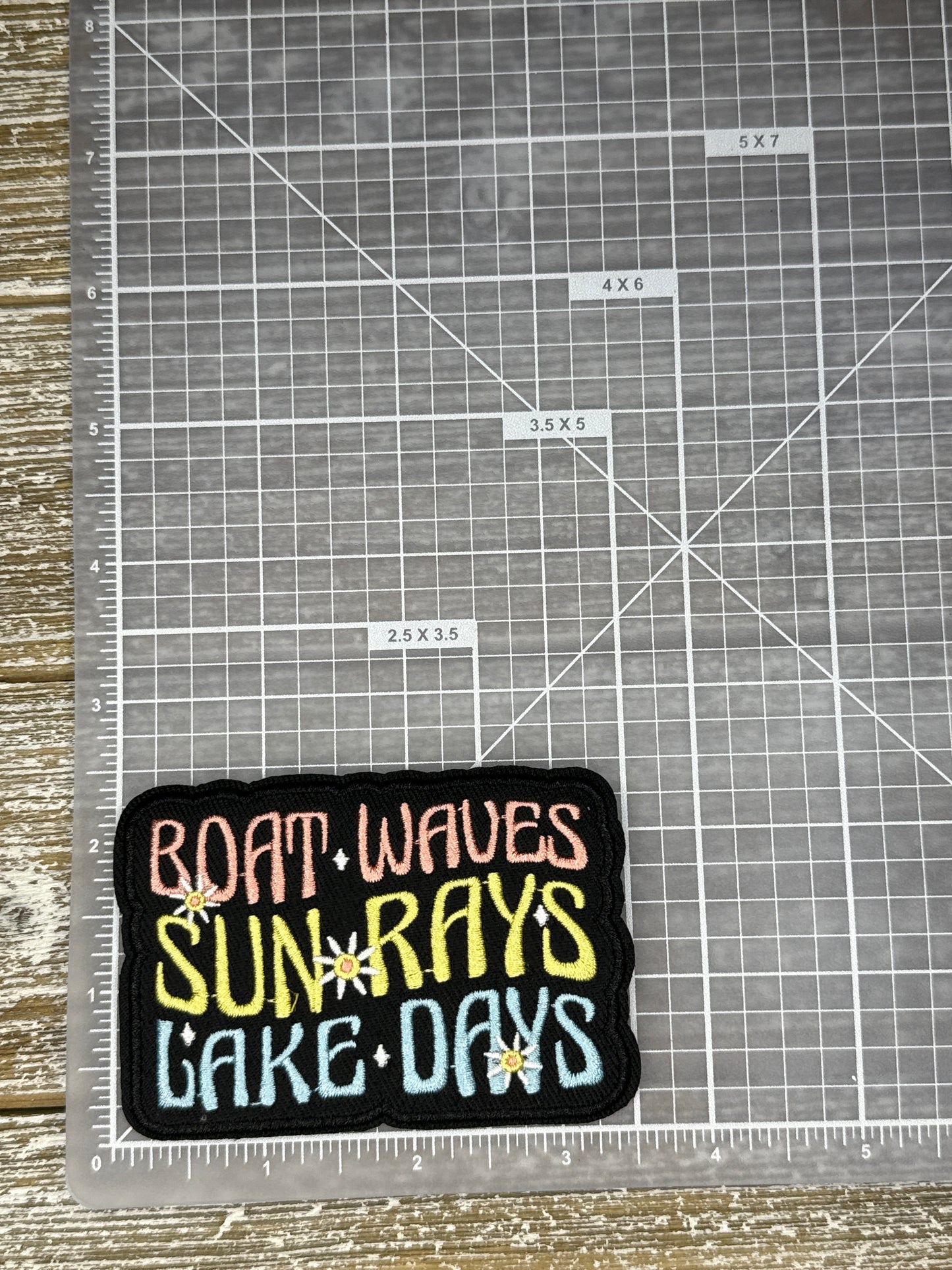 Boat Waves, Sunrays, Lake Days