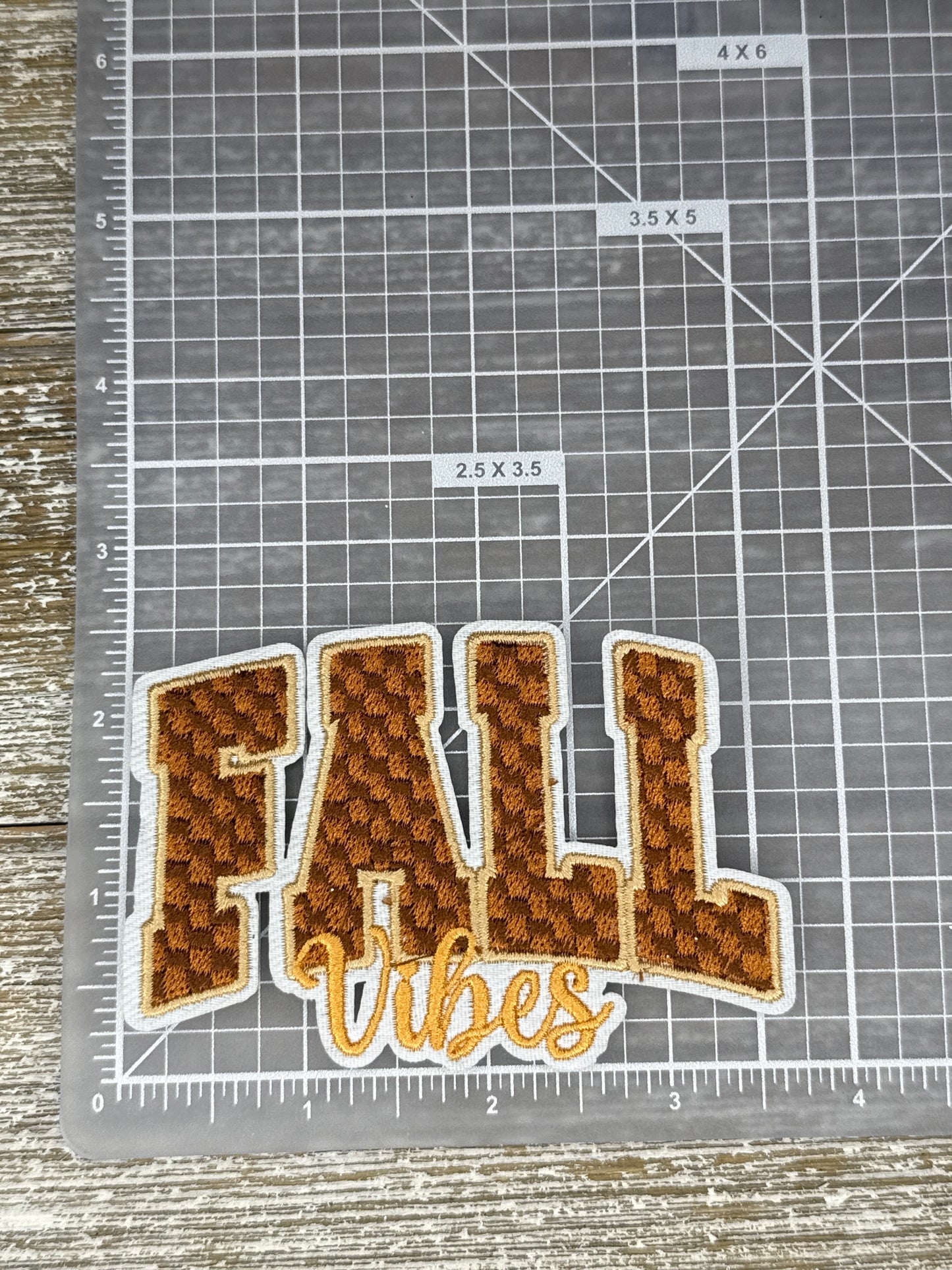 Checkered Fall Vibes