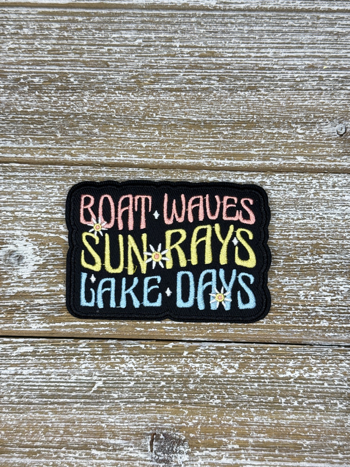 Boat Waves, Sunrays, Lake Days