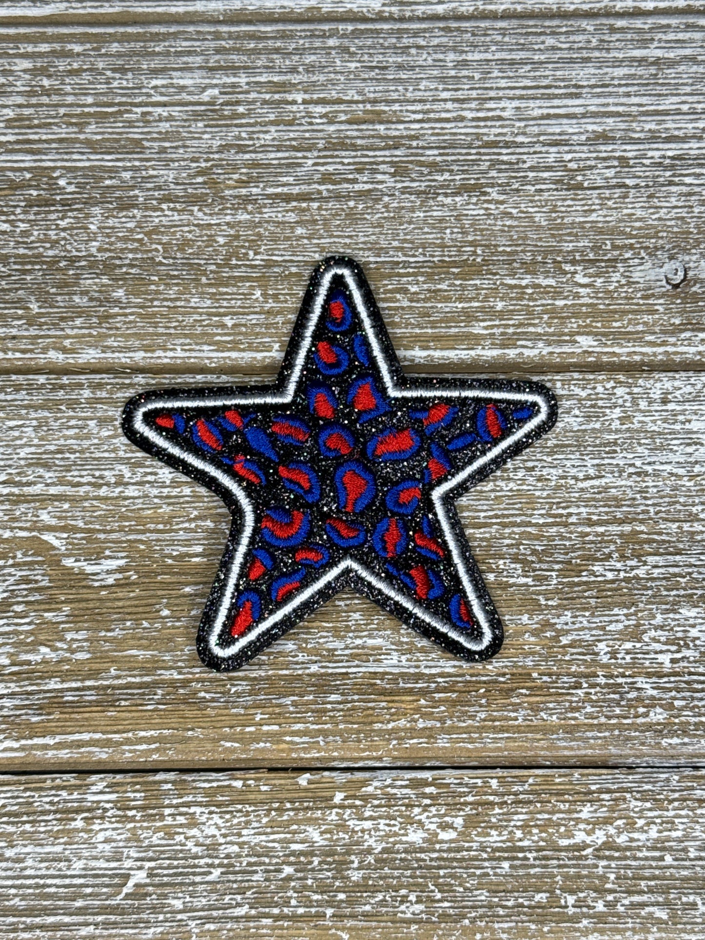 Glitter Leopard Stars
