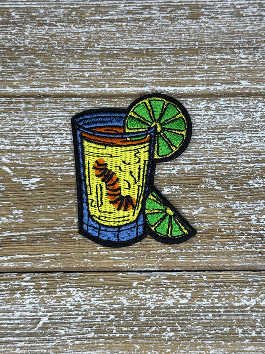 Tequila And Worm Shot