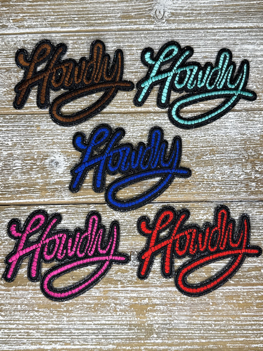 Glitter Howdy