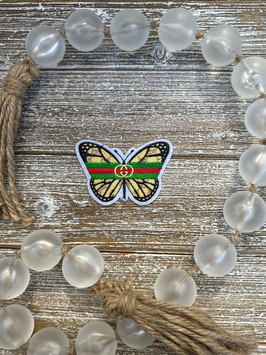 Black and Yellow GG Butterfly