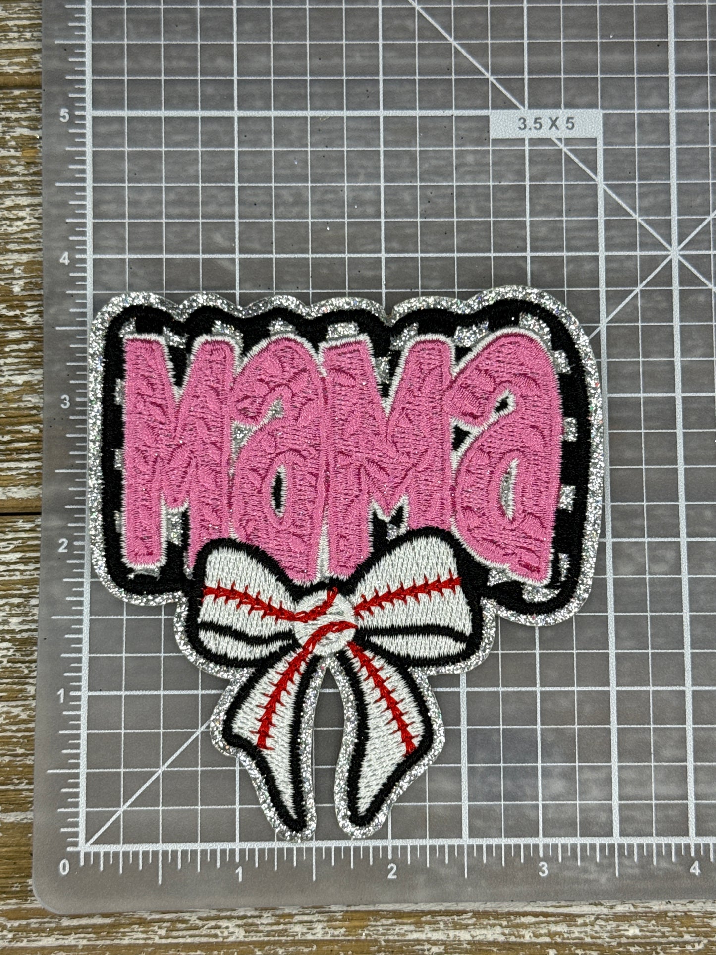 Pink Baseball Mama