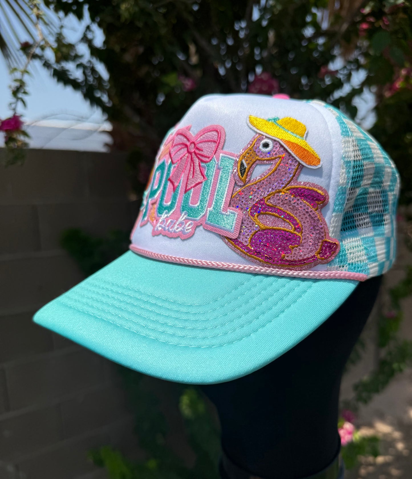 Pool Babe Patch Hat