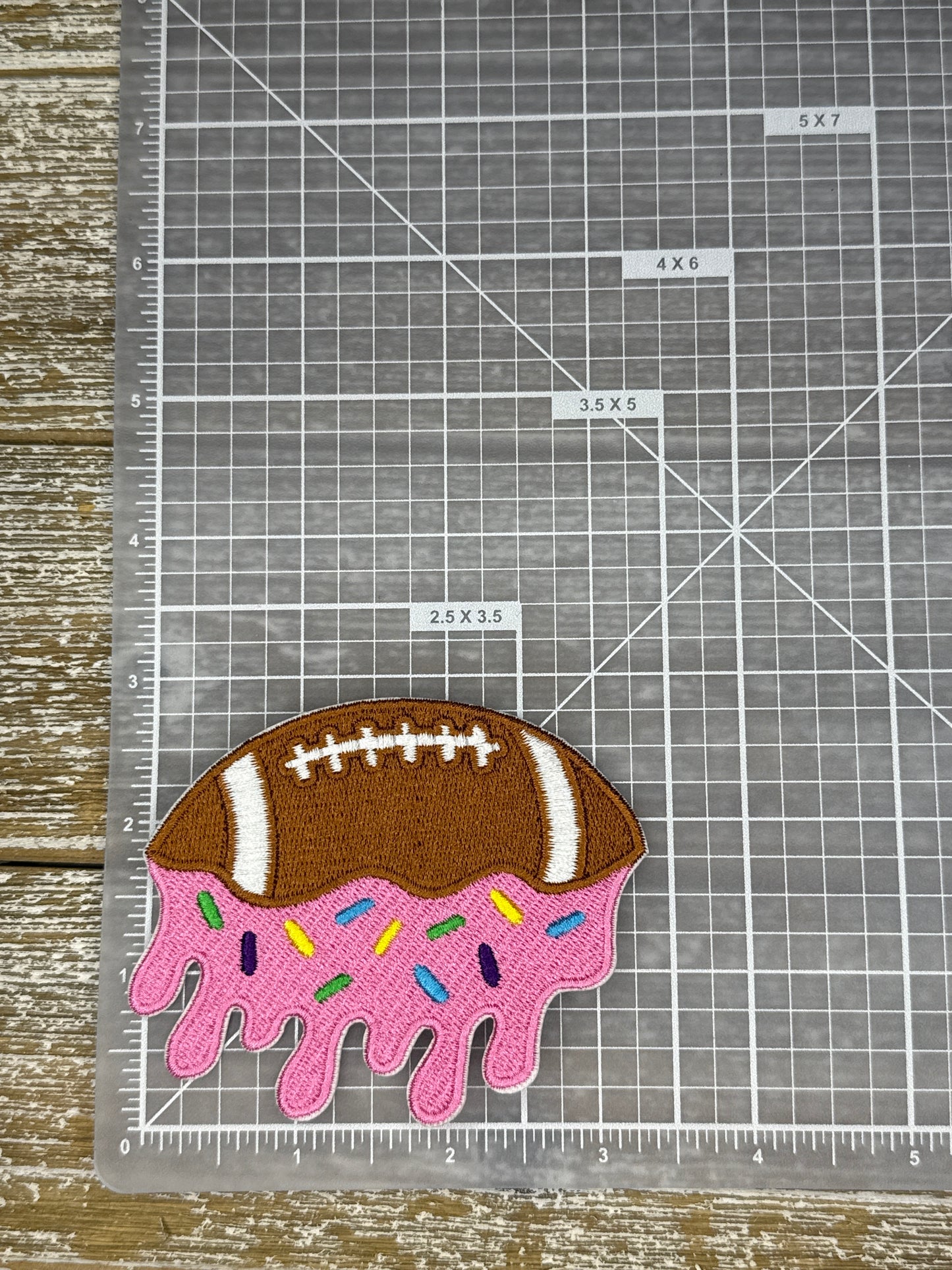 Football Ice Cream Drip