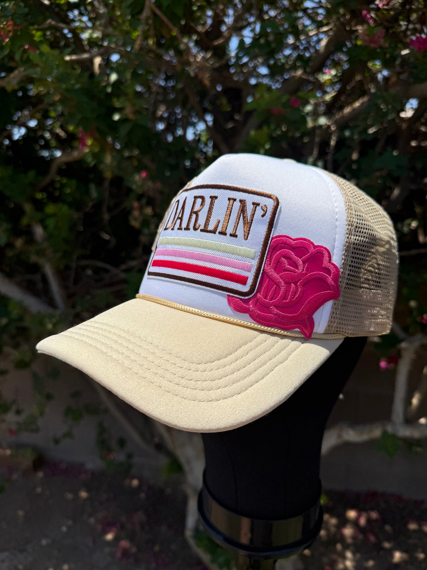 Darlin’ Floral Patch Hat