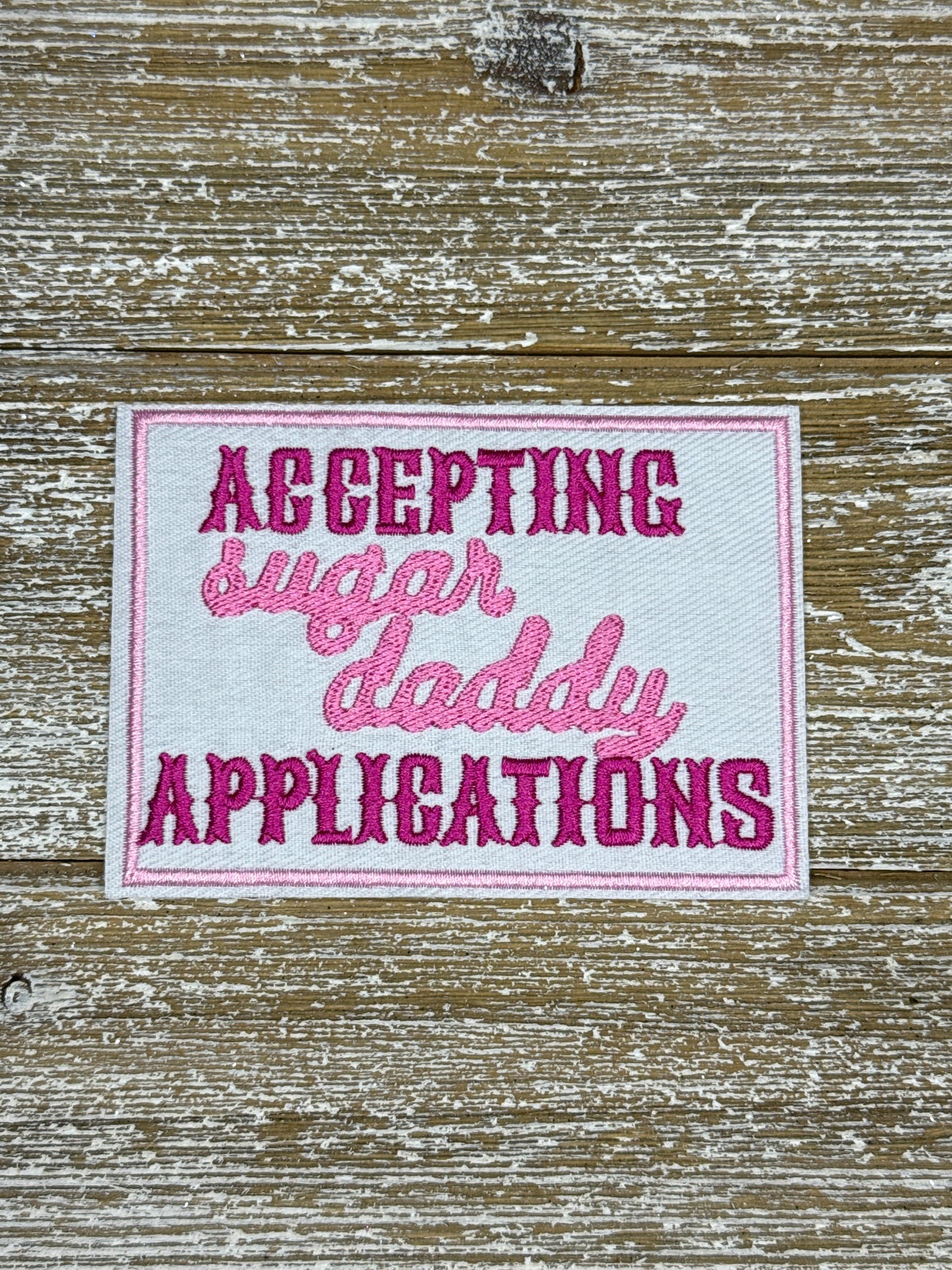 Accepting Sugar Daddy Applications