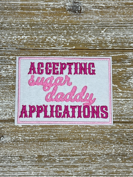 Accepting Sugar Daddy Applications