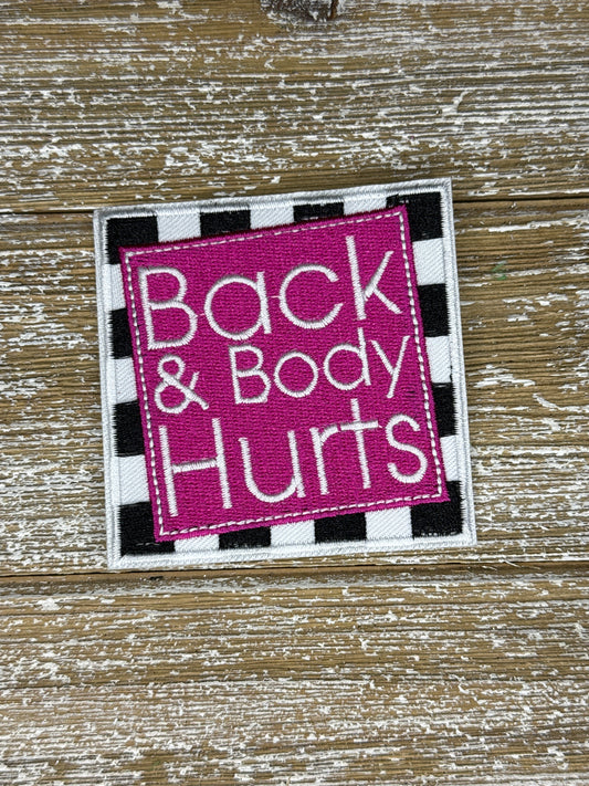 Back & Body Hurts