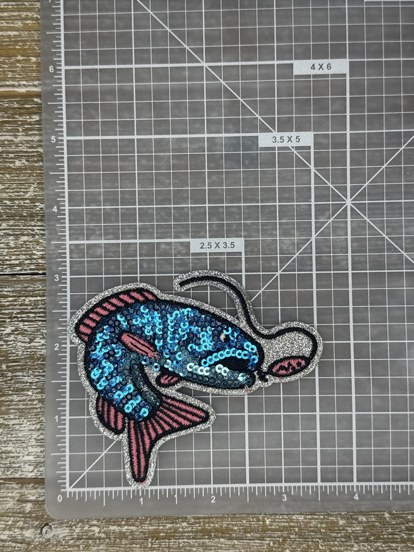 Blue Sequined Fish