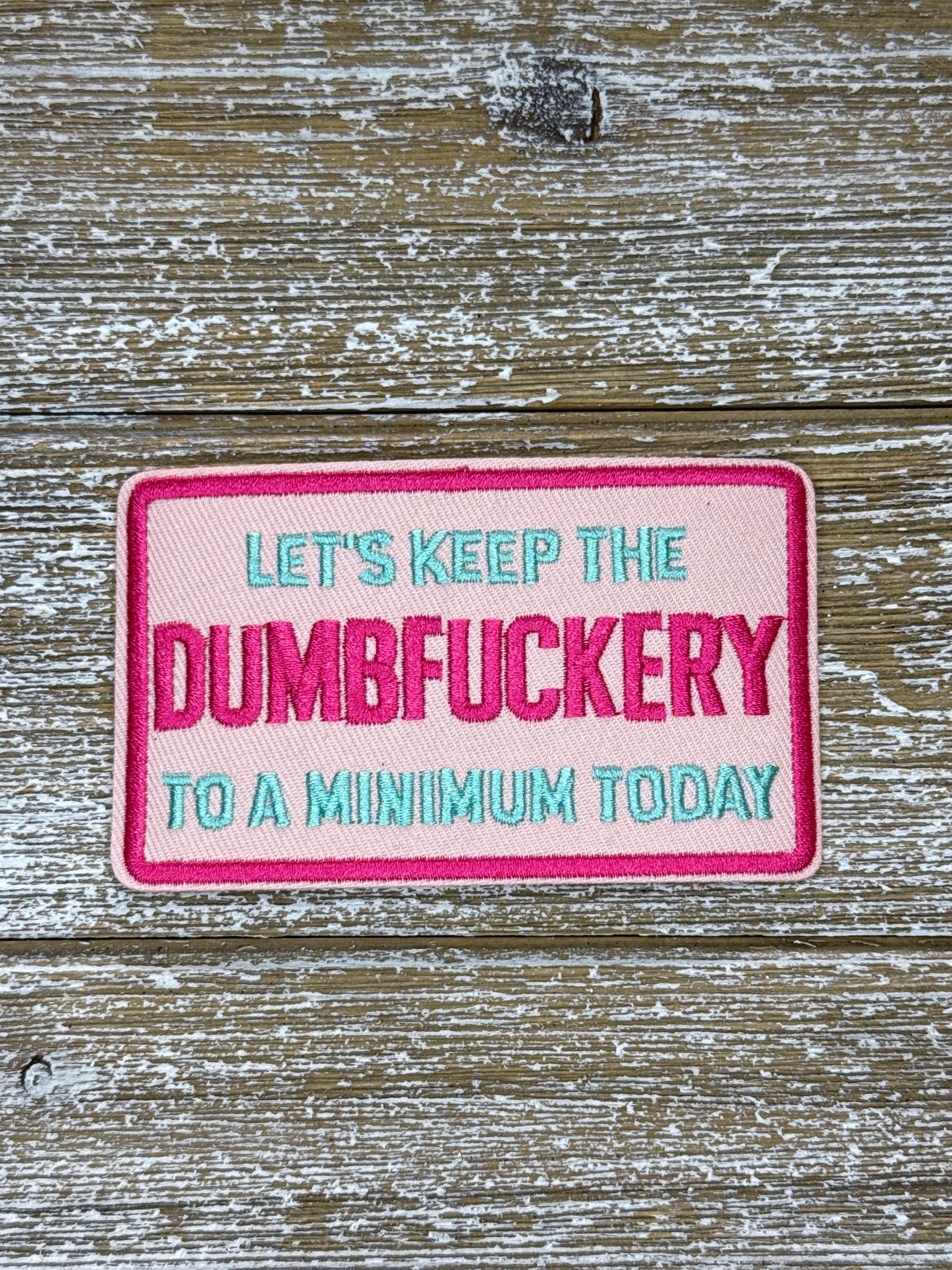 Let’s Keep The Dumbfuckery To A Minimum Today