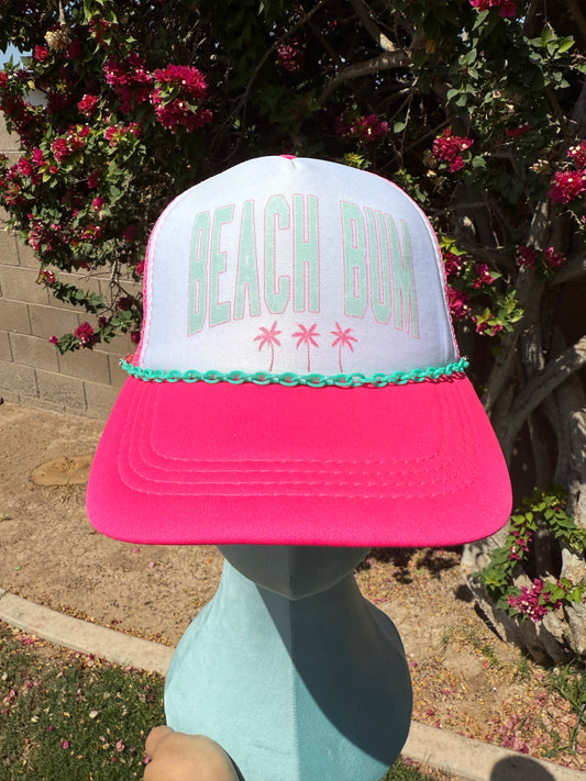 Beach Bum DTF Print Hat