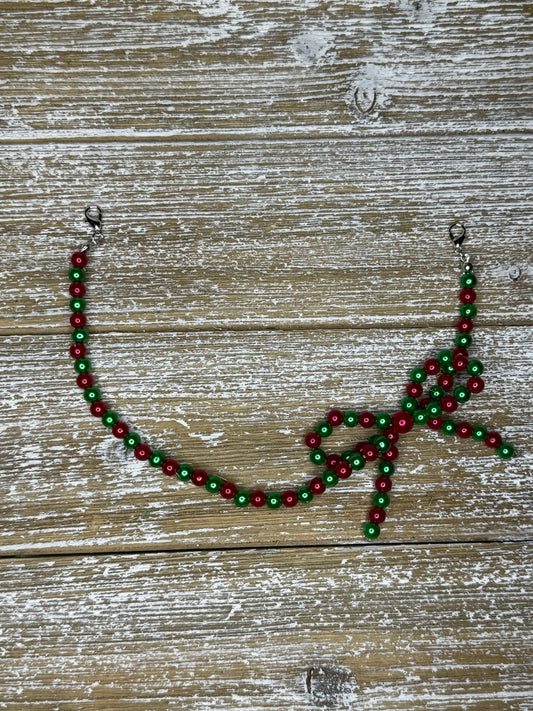 Christmas Bow Hat Chain