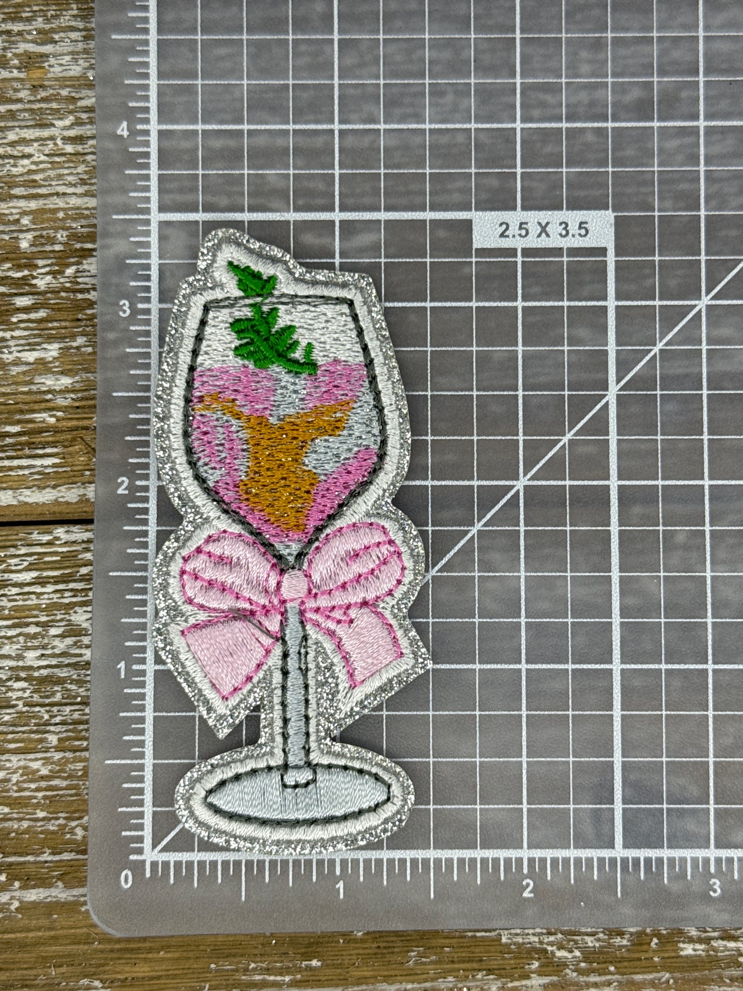Silver Glitter Cocktails