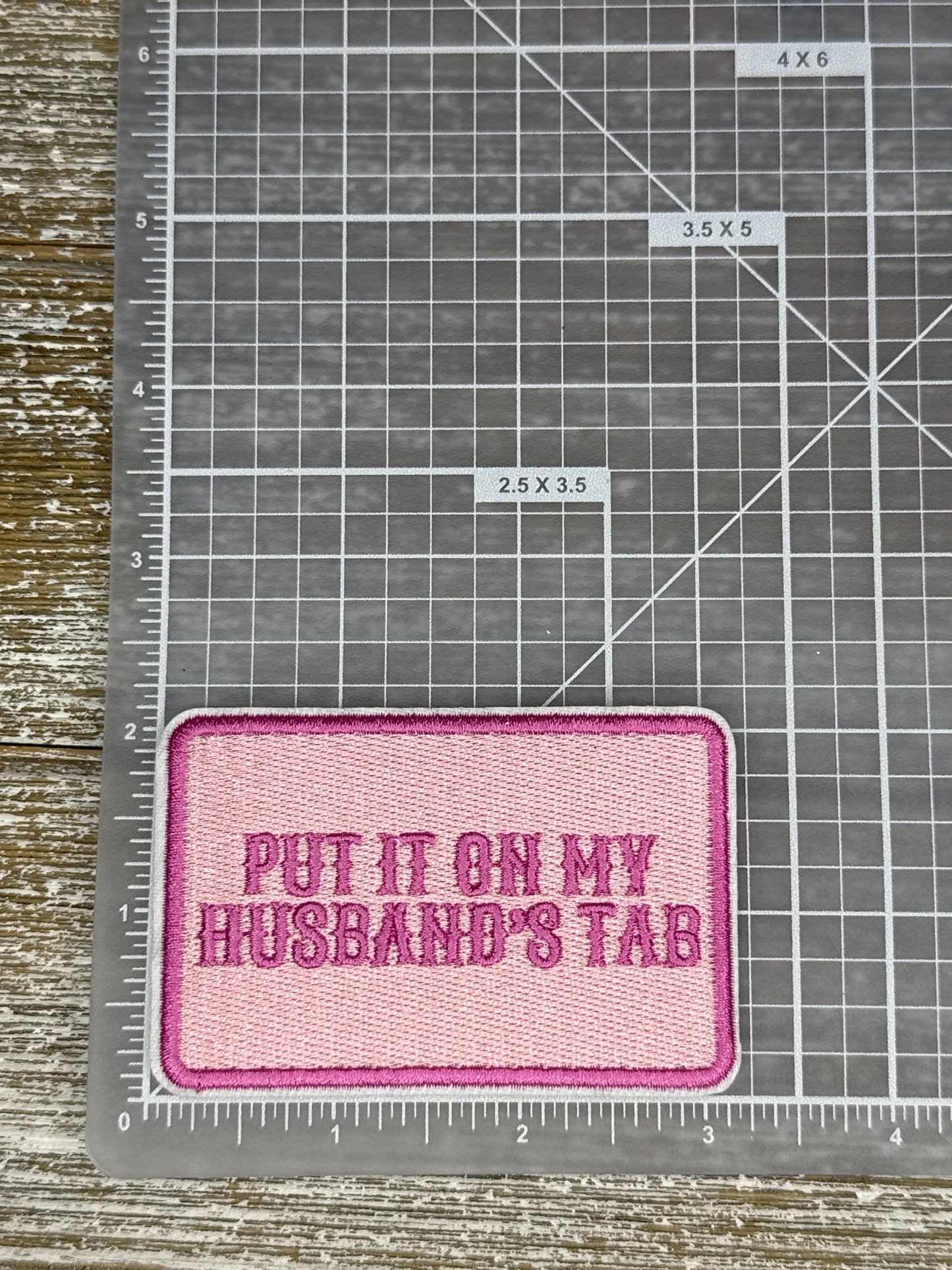 Put It On My Husband’s Tab