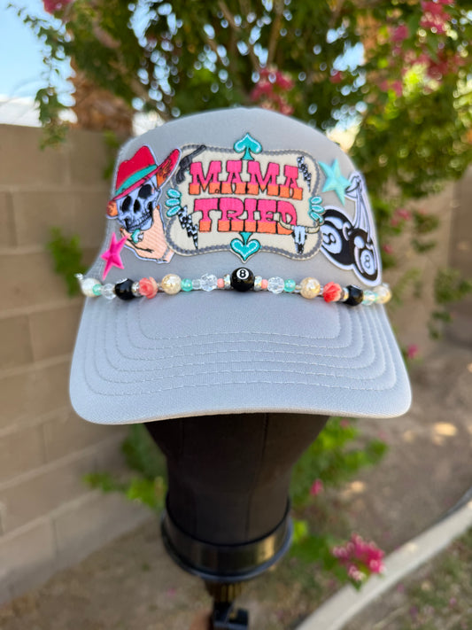 Mama Tried 8 Ball Patch Hat