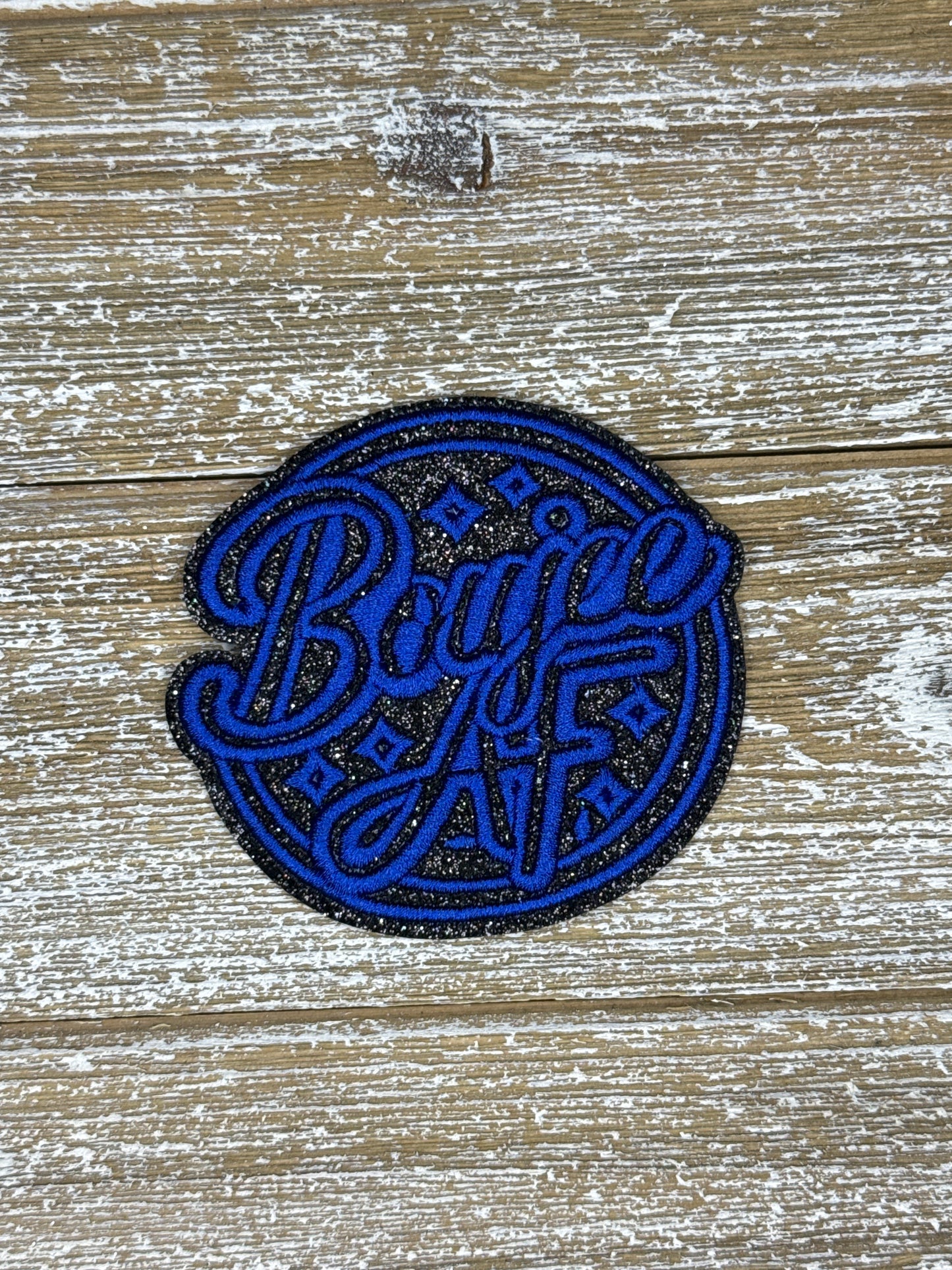 Black Glitter Boujee AF