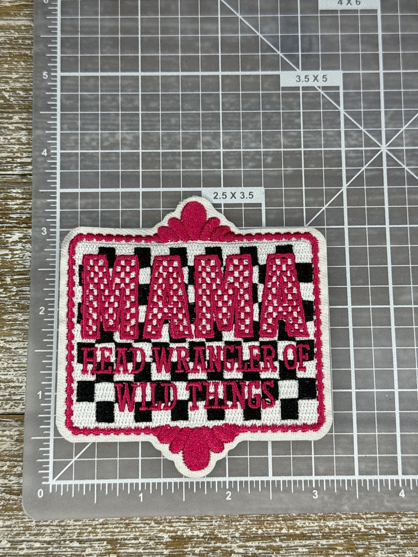 Mama Head Wrangler Of Wild Things