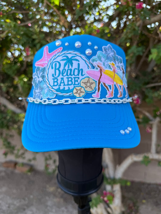 Beach Babe Patch Hat