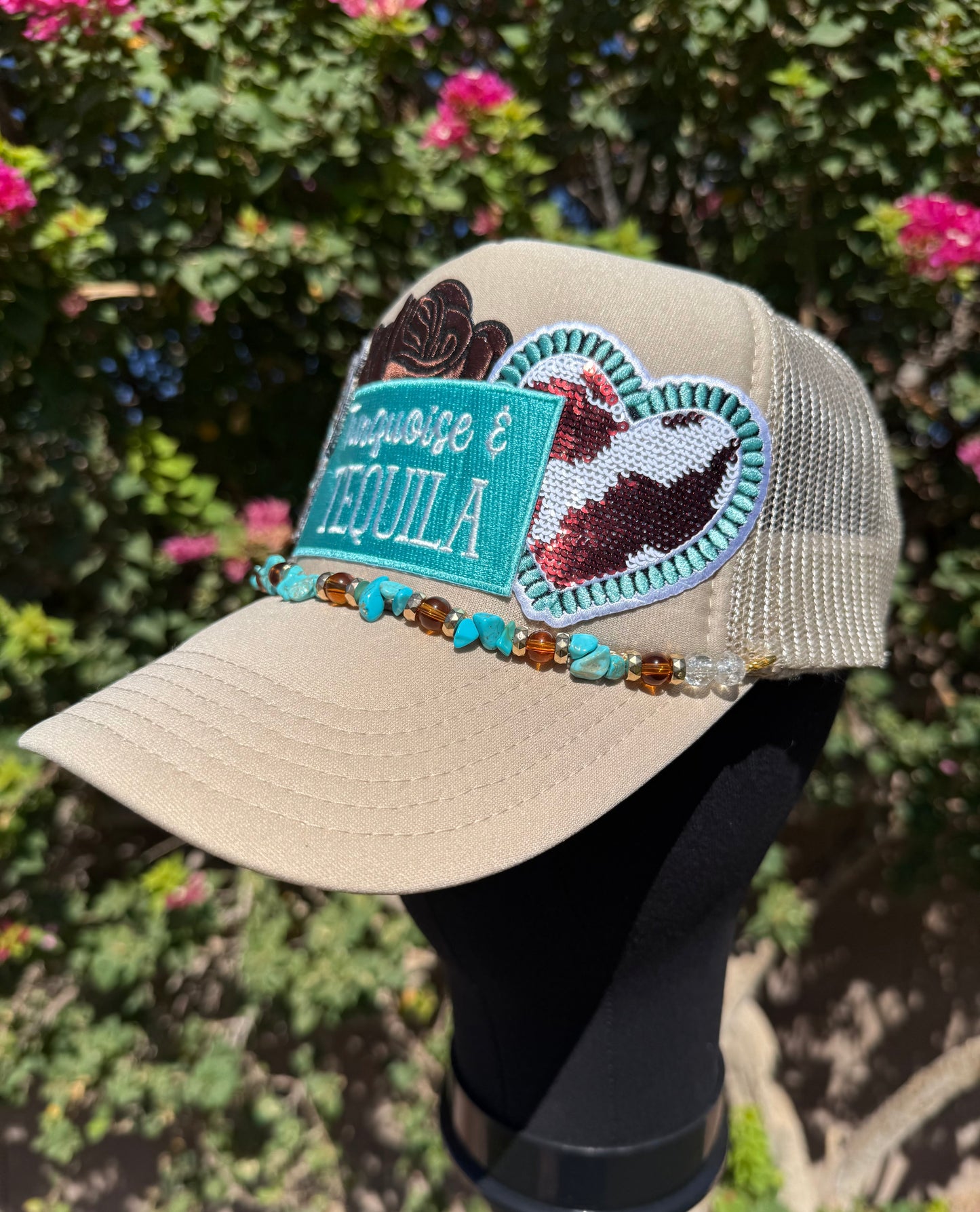 Turquoise & Tequila Patch Hat