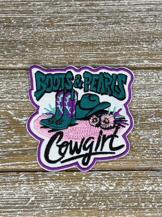 Boots And Pearls Cowgirl