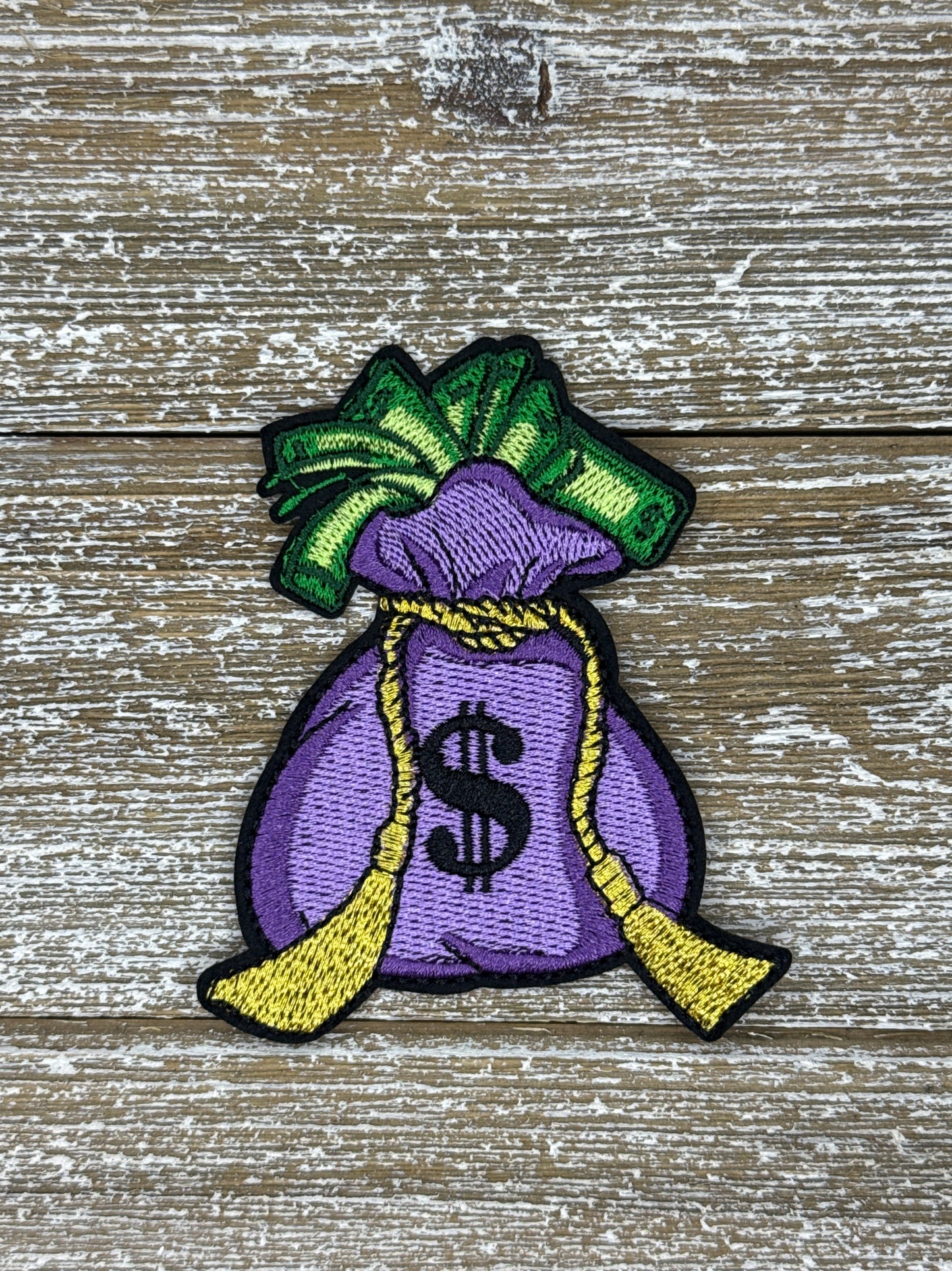 Purple Money Bag