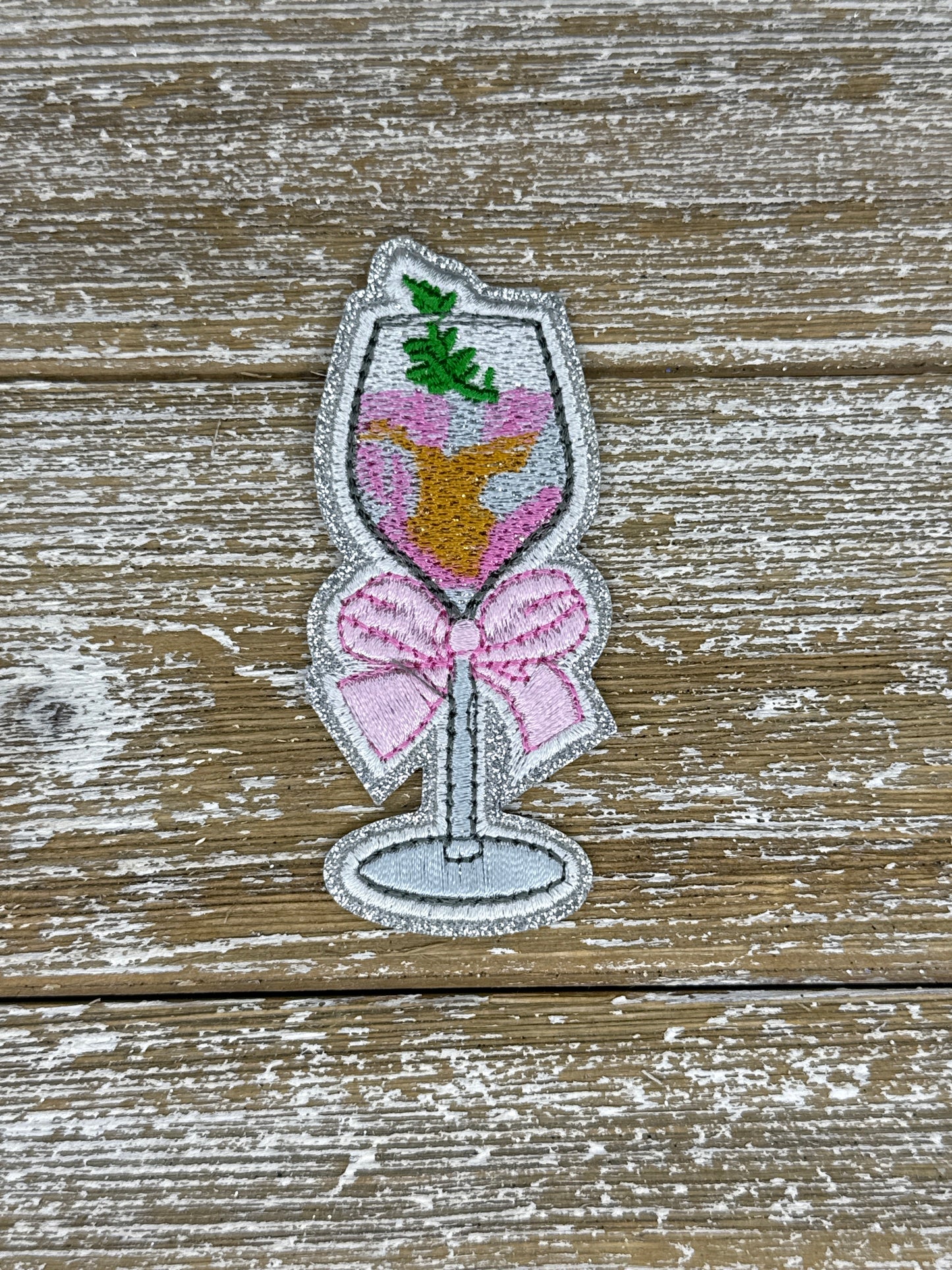 Silver Glitter Cocktails