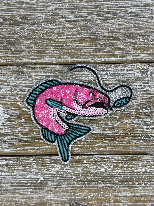 Pink Sequined Fish