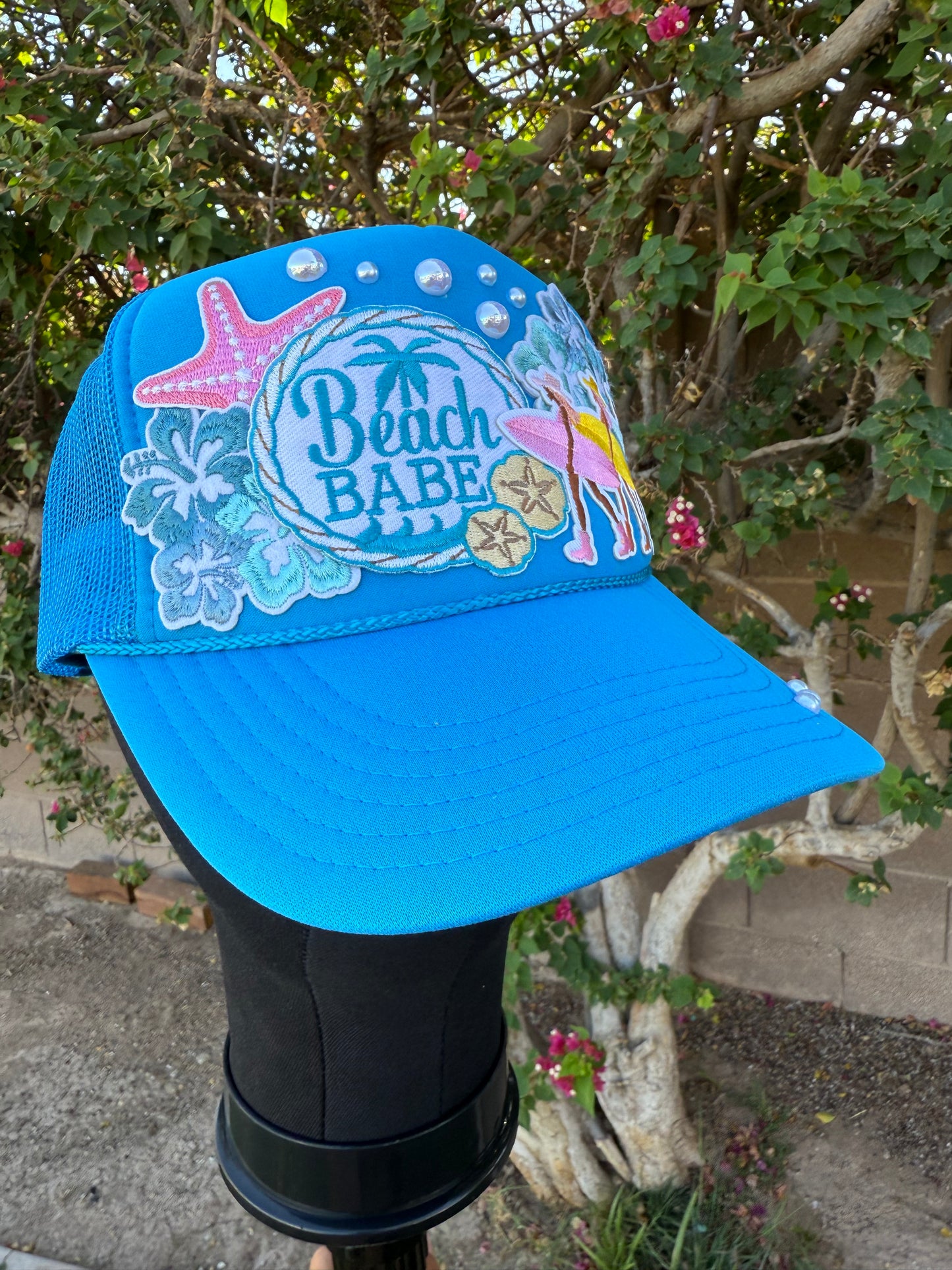 Beach Babe Patch Hat