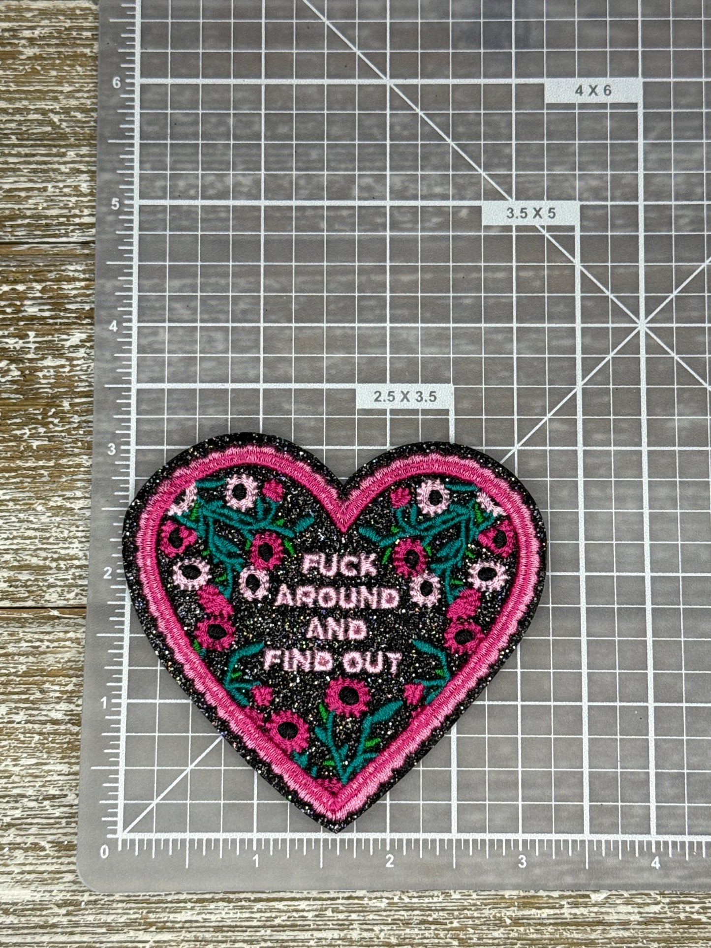FAFO Flower Heart