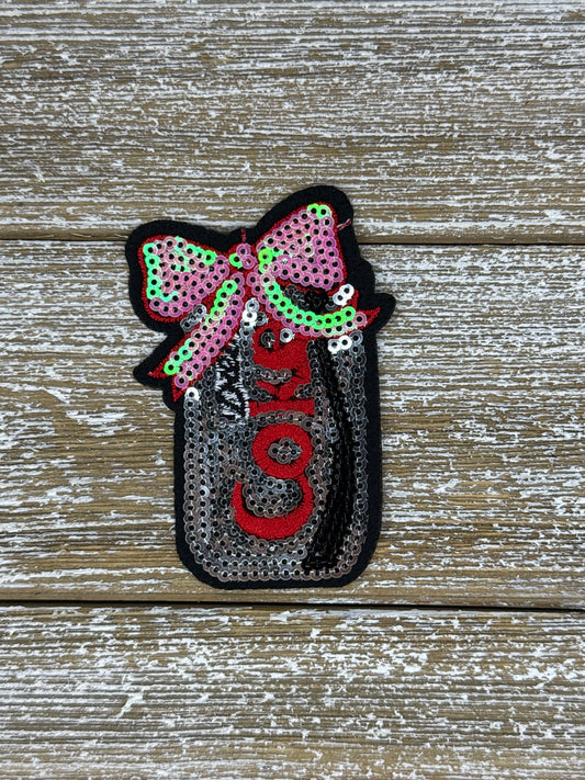 Sequined Diet C Soda