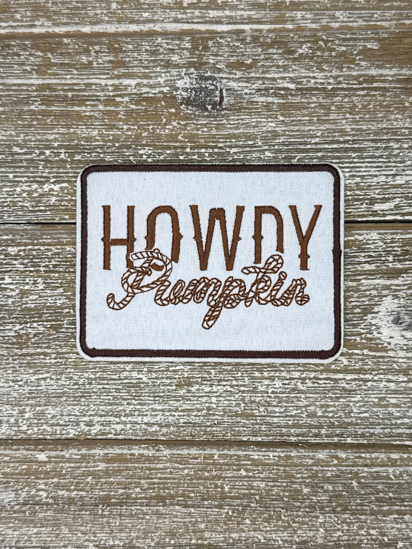 Howdy Pumpkin