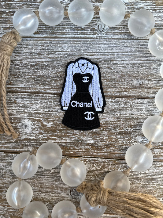 Black and White CC Dress