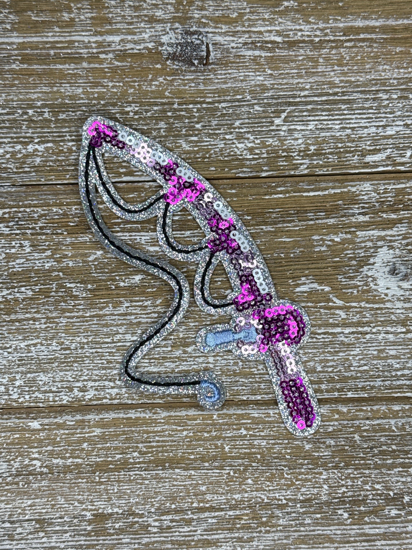 Purple Fishing Pole