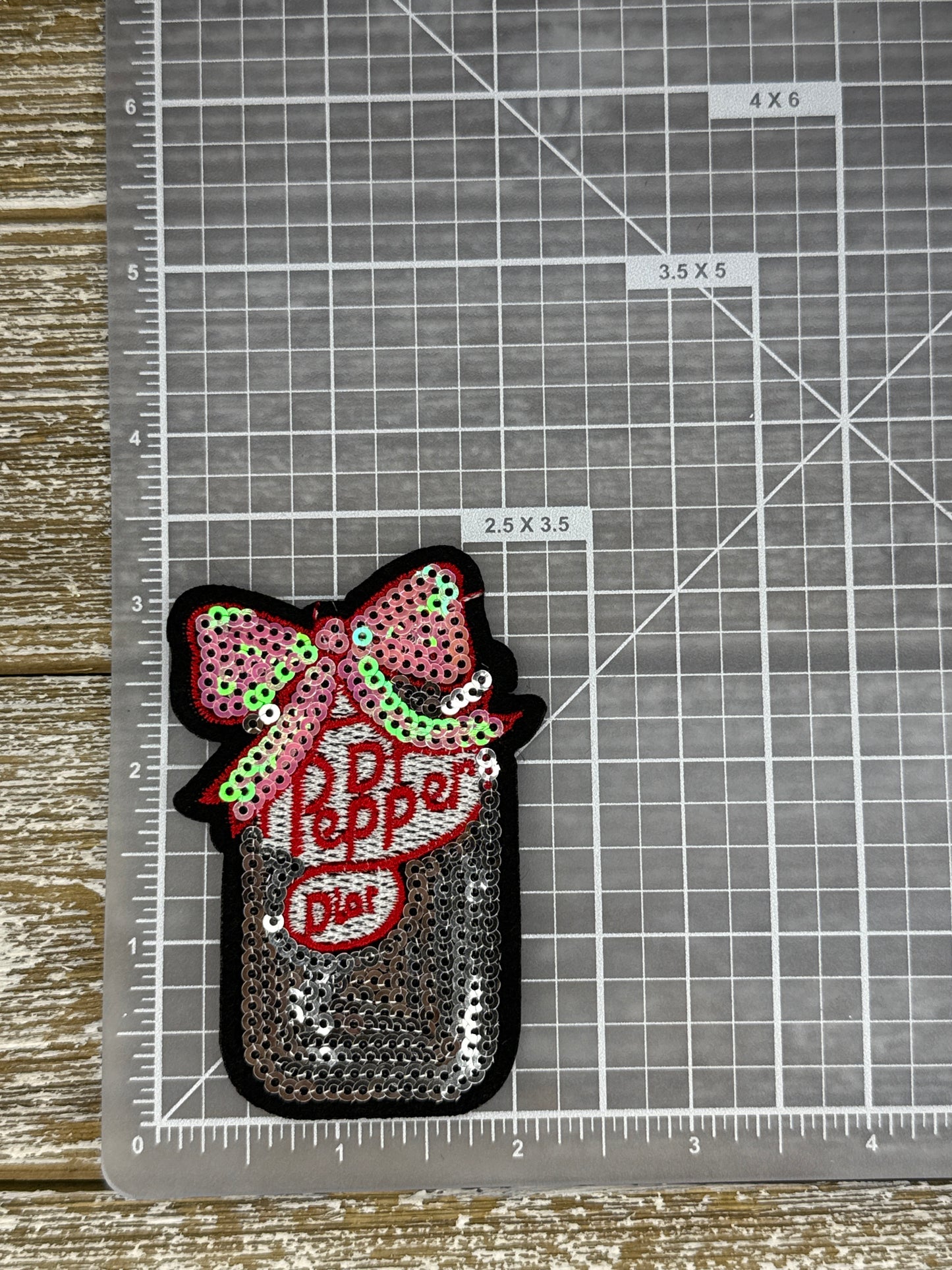 Sequined Diet P Soda