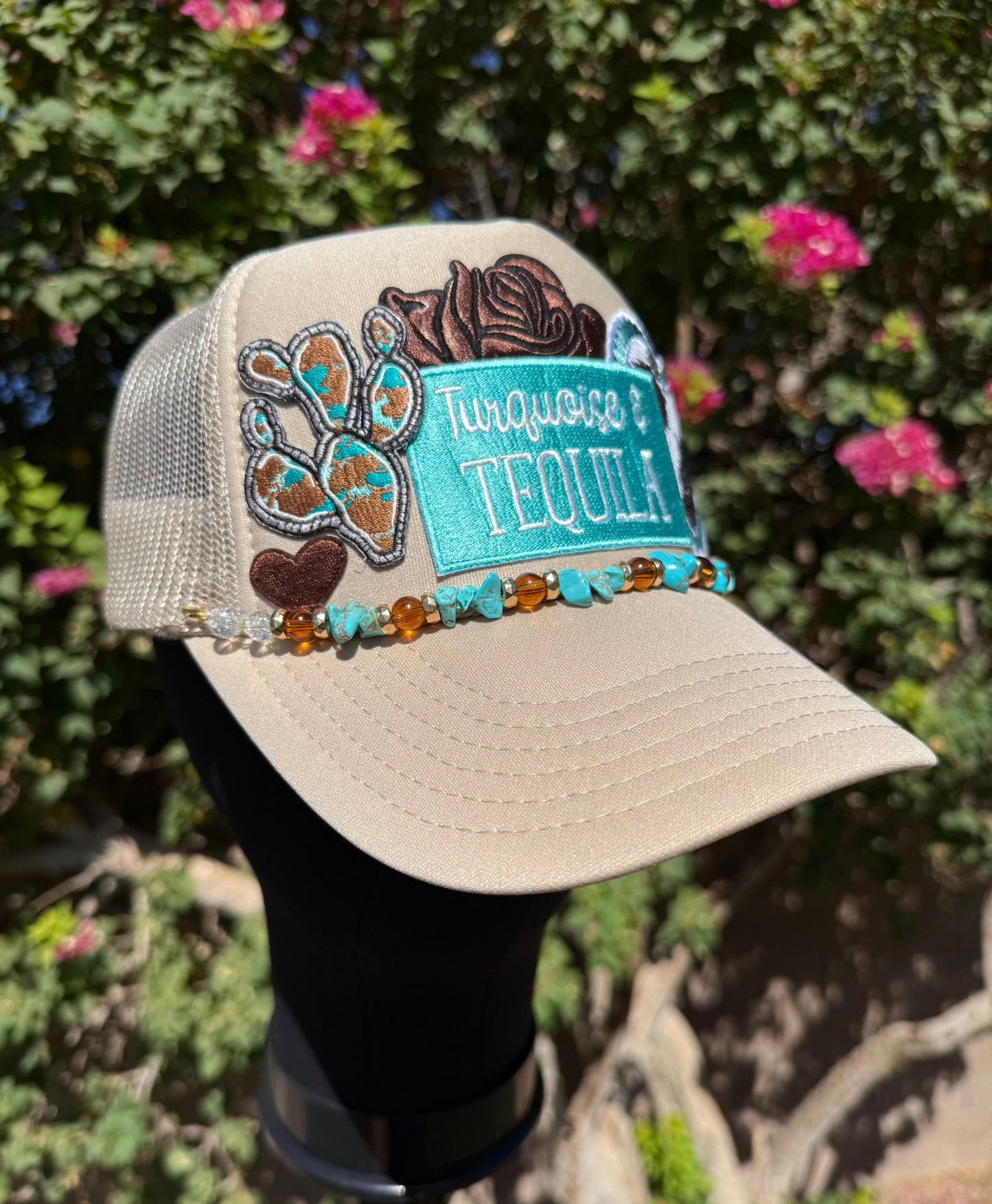 Turquoise & Tequila Patch Hat