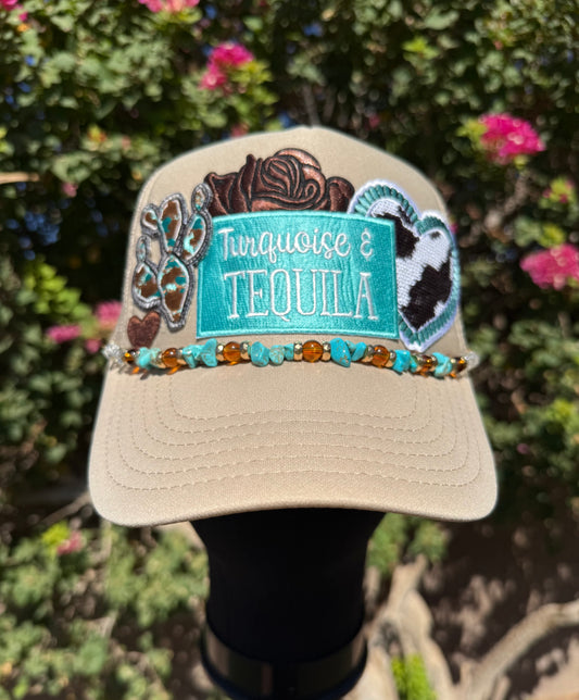 Turquoise & Tequila Patch Hat